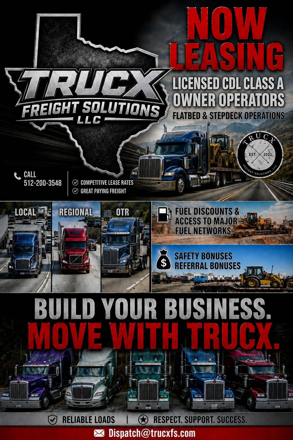 TRUCX FREIGHT SOLUTIONS LLC Logo